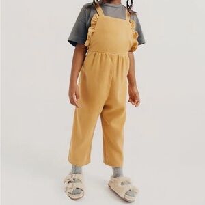 Zara Kids Charming Mustard  Kids Overalls